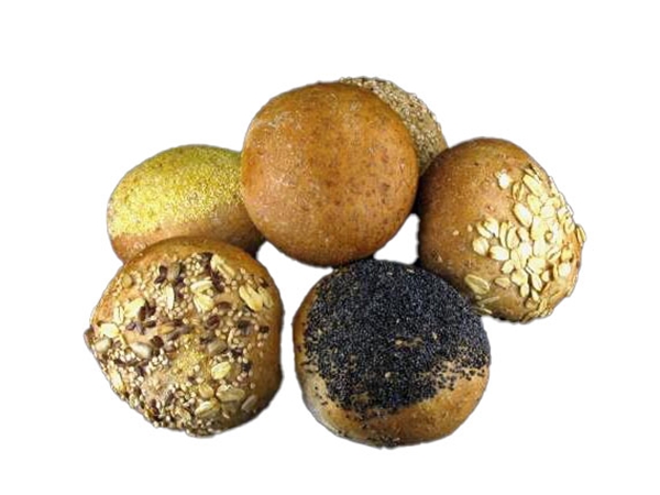 12 Mini tarwebollen gesorteerd&nbsp;12 stuks