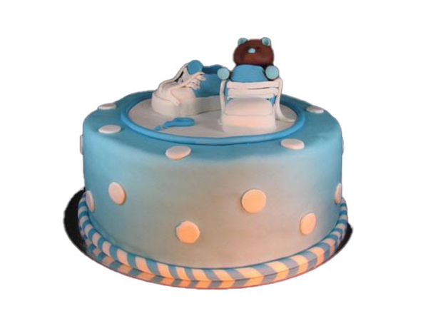 Baby Shower geboortetaart