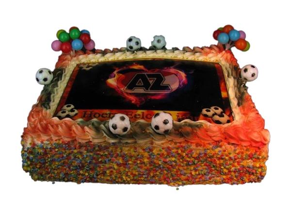 AZ voetbaltaart