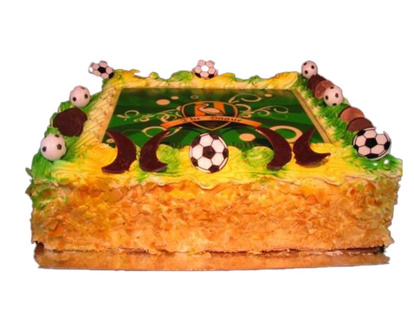 ADO logo voetbal taart