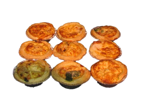 9 x Quiches